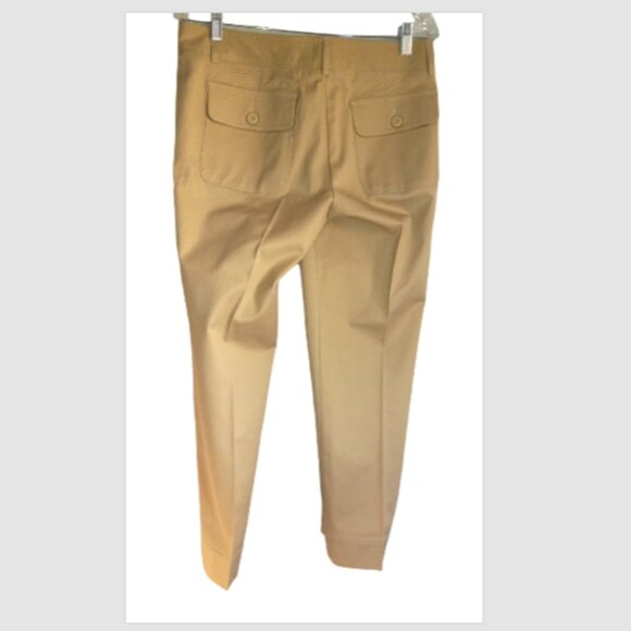 VTG Daisy Fuentes Women’s Khaki Pants Size 8 Chinos NWT Straight Leg Pockets - Picture 3 of 13